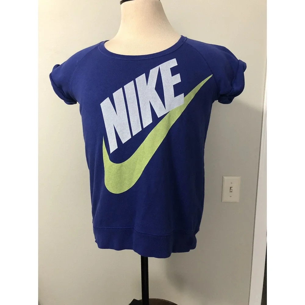 Nike Sleeveless Pullover Sweatshirt‎ Size Large Women's Vintage 90's Purple